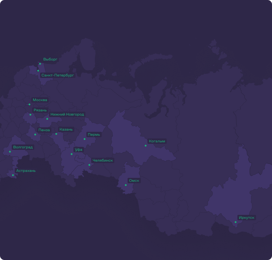 Карта офисов